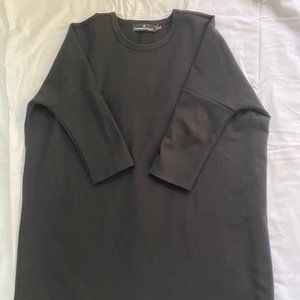 VGUC Pomander Place Sue Sweatshirt Dress Black M/L